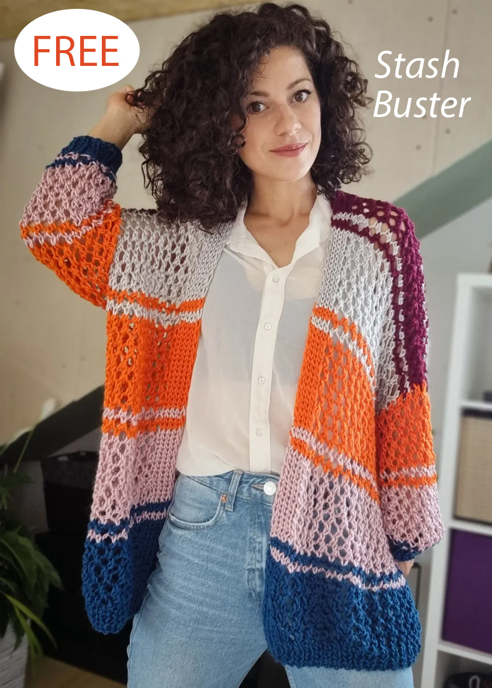 Rayee Cardigan Knitting Pattern