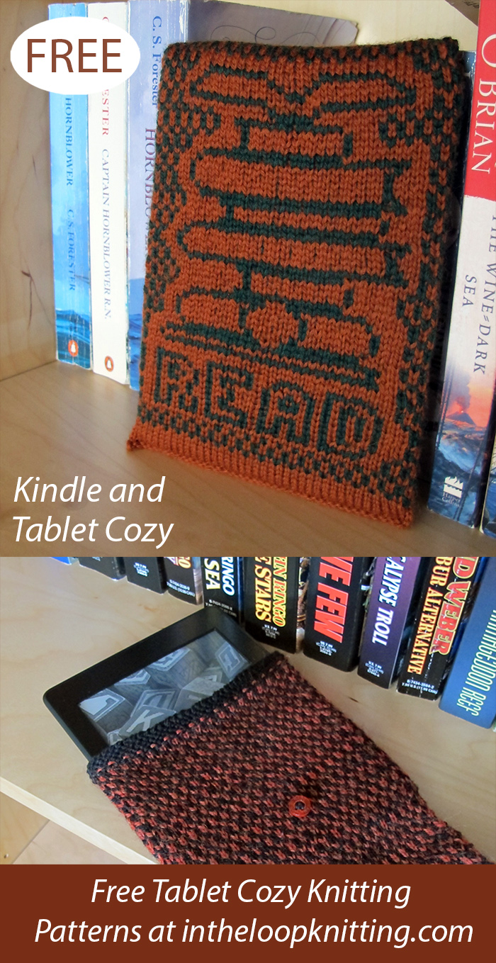 Free READ Kindle Cozy and Tablet Cover Knitting Pattern