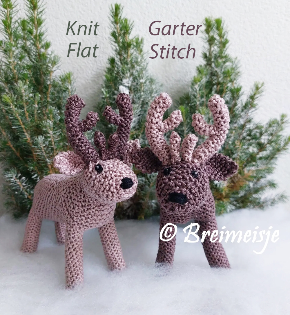 Reindeer  Knitting Pattern