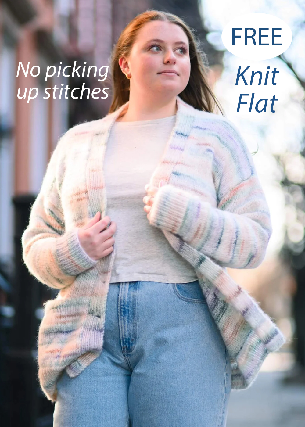 Free Knitting Pattern Relaxed Cardigan