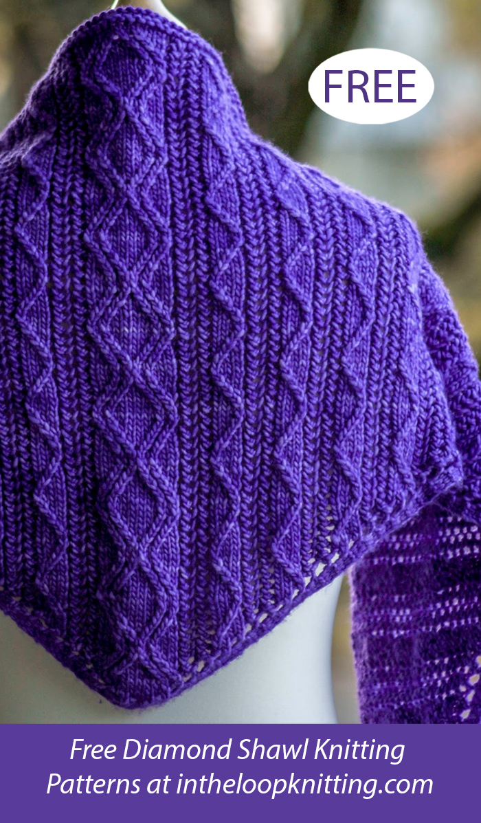 Free Reverb Shawl Knitting Pattern