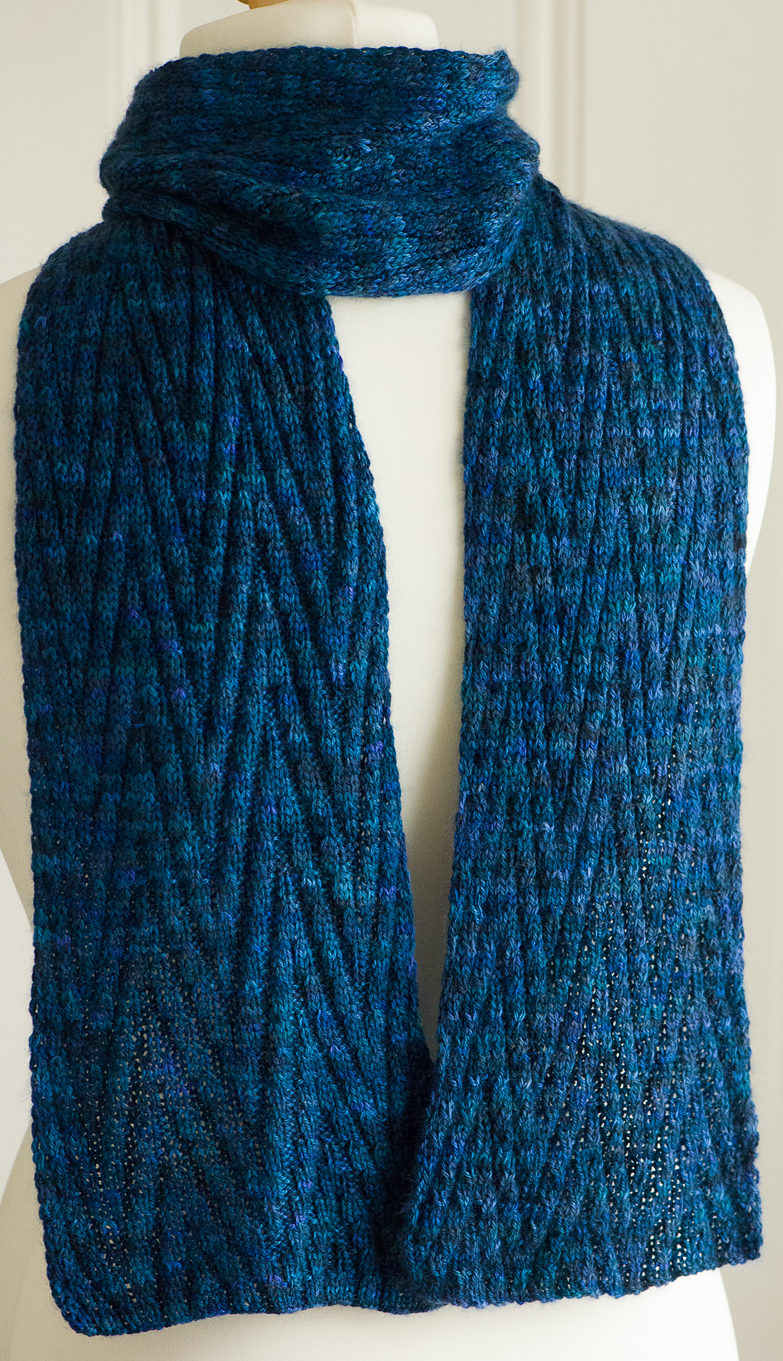 Knitting for Both Sides: Reversible Knitting with Scarves – Design Team Blog