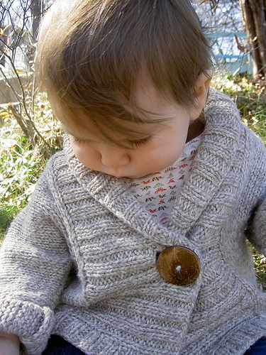 Ribbed Baby Cardigan free knitting pattern and more free baby cardigan knitting patterns