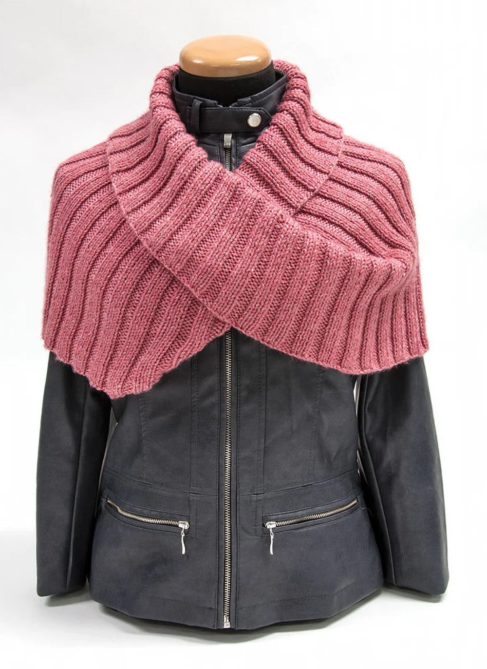 Ribbed Cowl Knitting Pattern