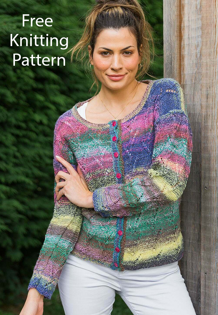 Free Knitting Pattern Creative Chic Cardigan