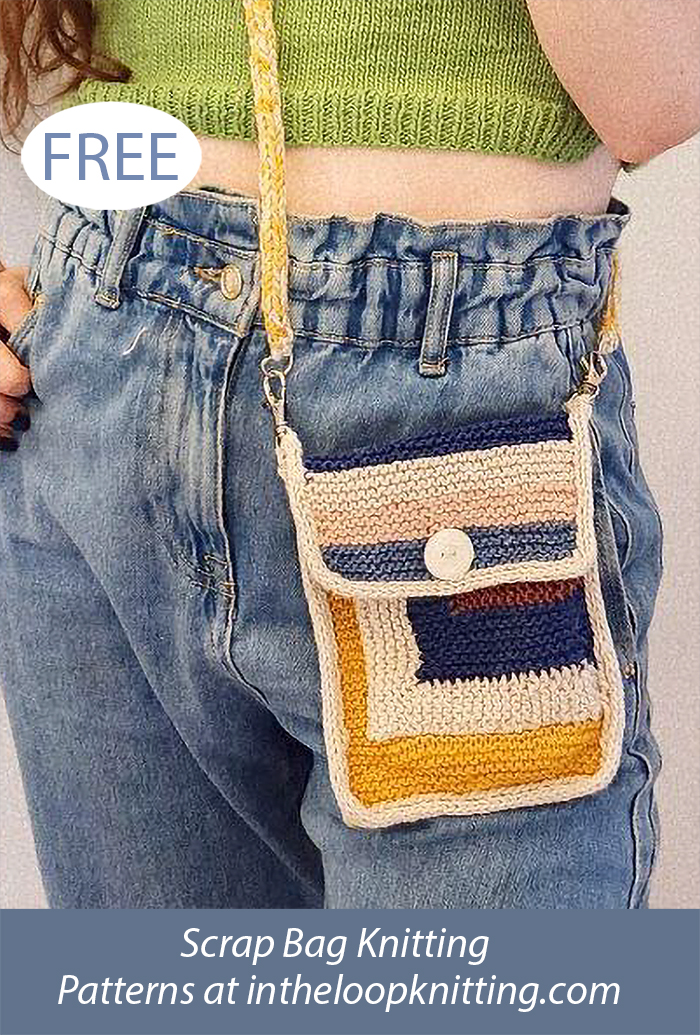 Right Angle Bag Free Knitting Pattern