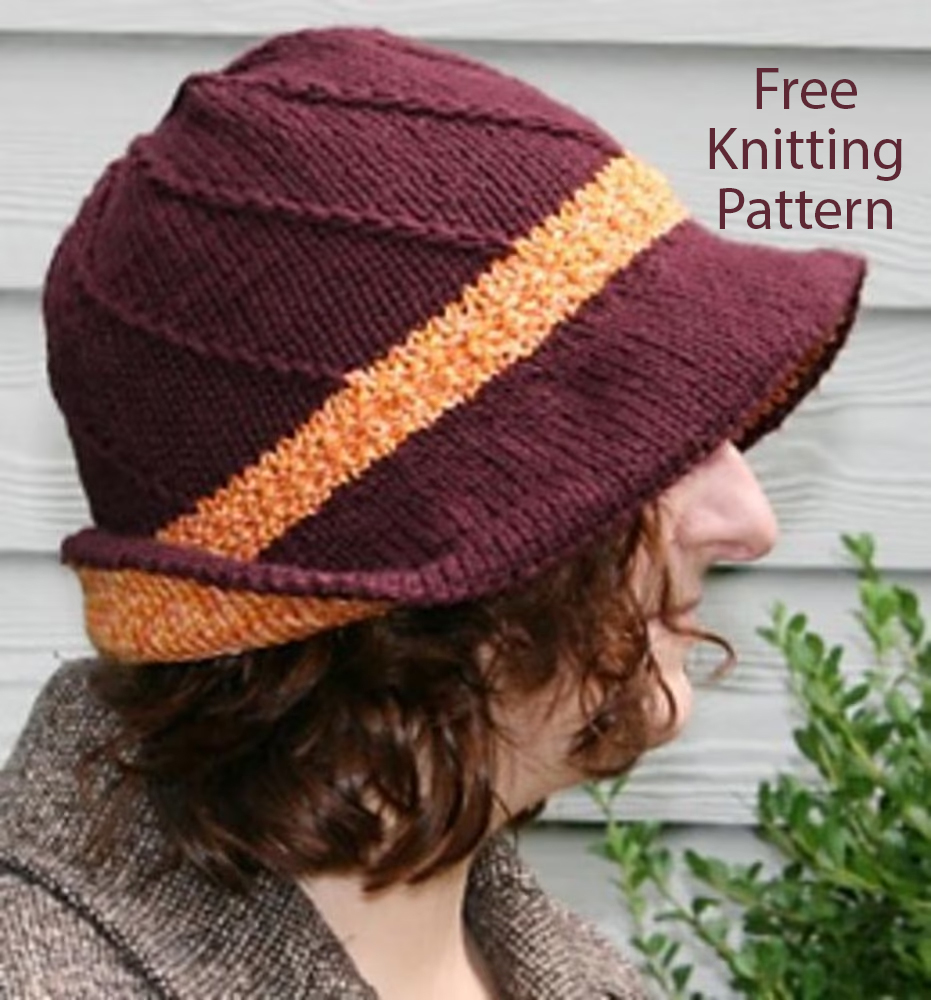 Free Knitting Pattern for Rigsbee Cloche