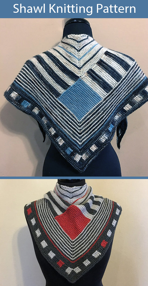 Knitting Pattern for Rikaart Shawl
