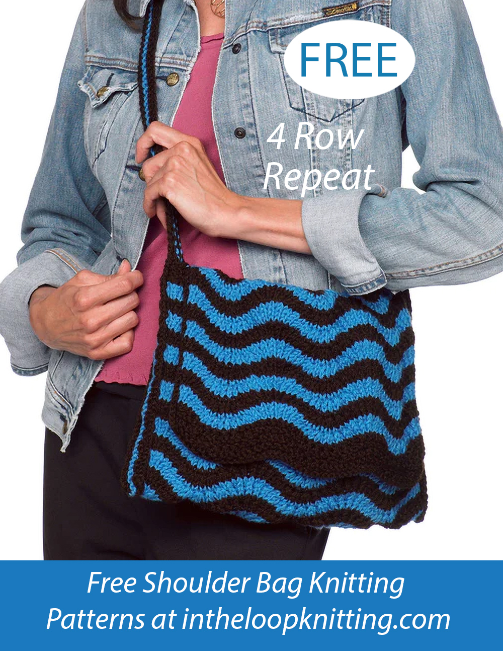 Free Ripple Bag Knitting Pattern