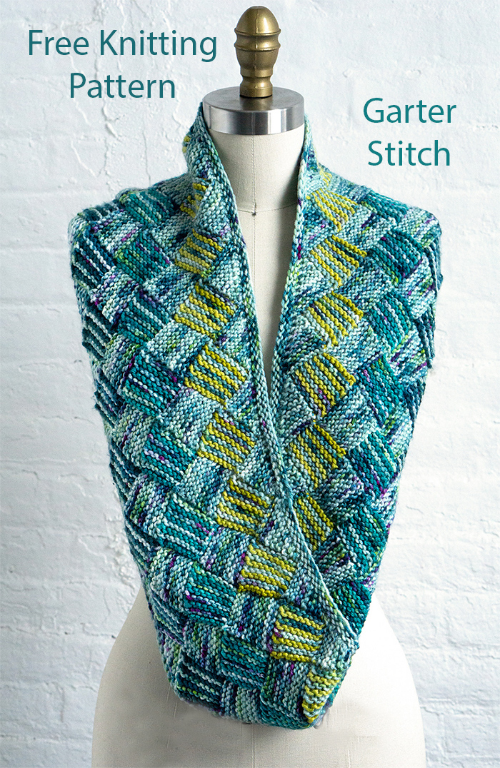 Rise and Run Cowl Free Knitting Pattern