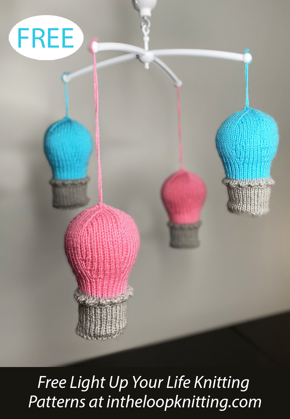 Free Rise and Shine Baby Mobile Knitting Pattern