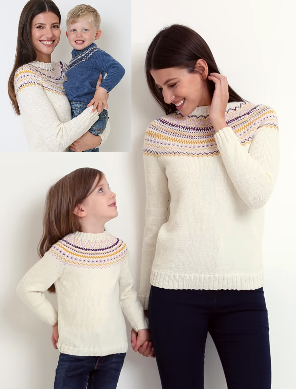 Robin Sweater Knitting Pattern for Children and Adults
