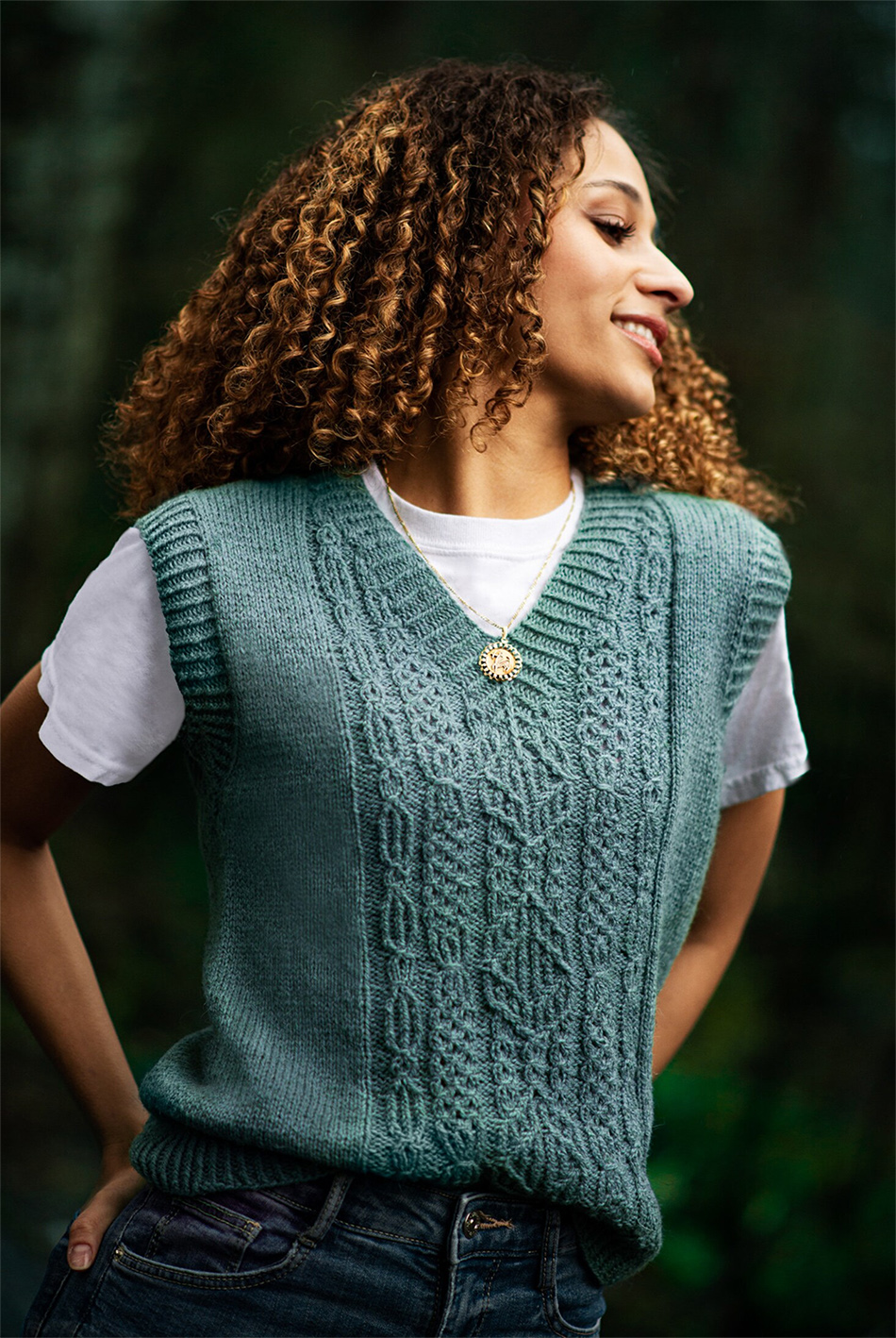 Rockhound Vest Knitting Pattern