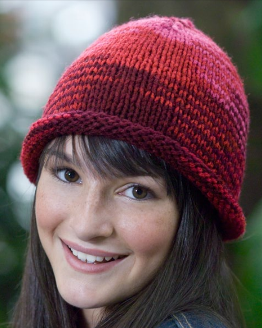 Hats Knit Flat Hat Knitting Patterns In the Loop Knitting