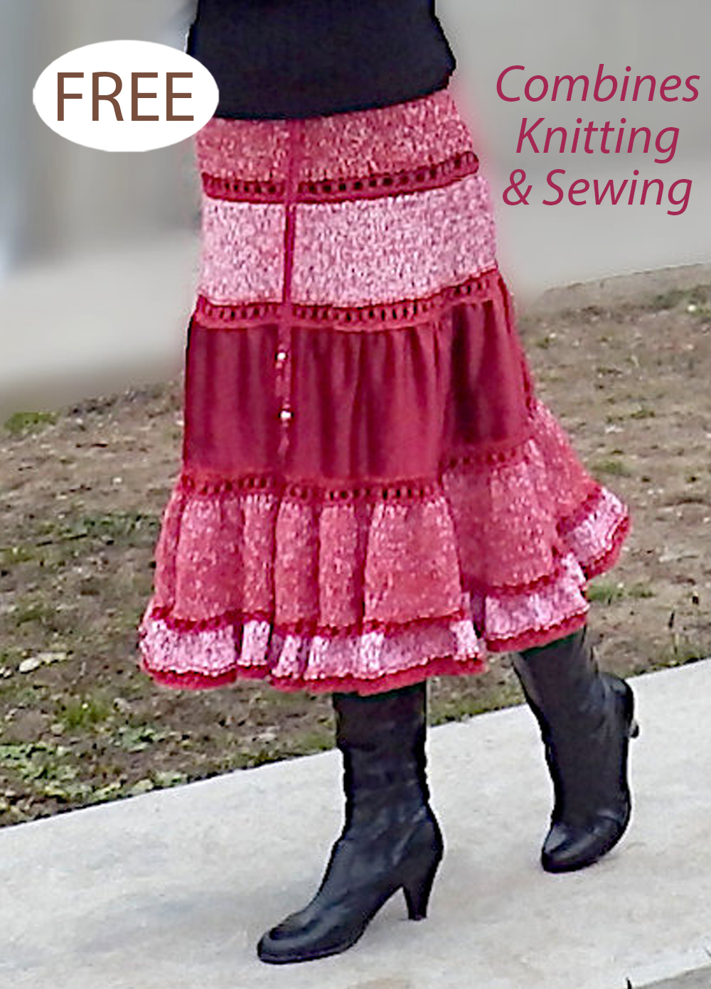 Free Knitting Pattern National Sewing Month