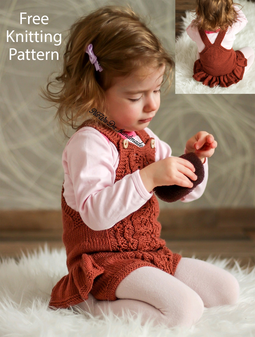 Free Aria Romper Knitting Pattern