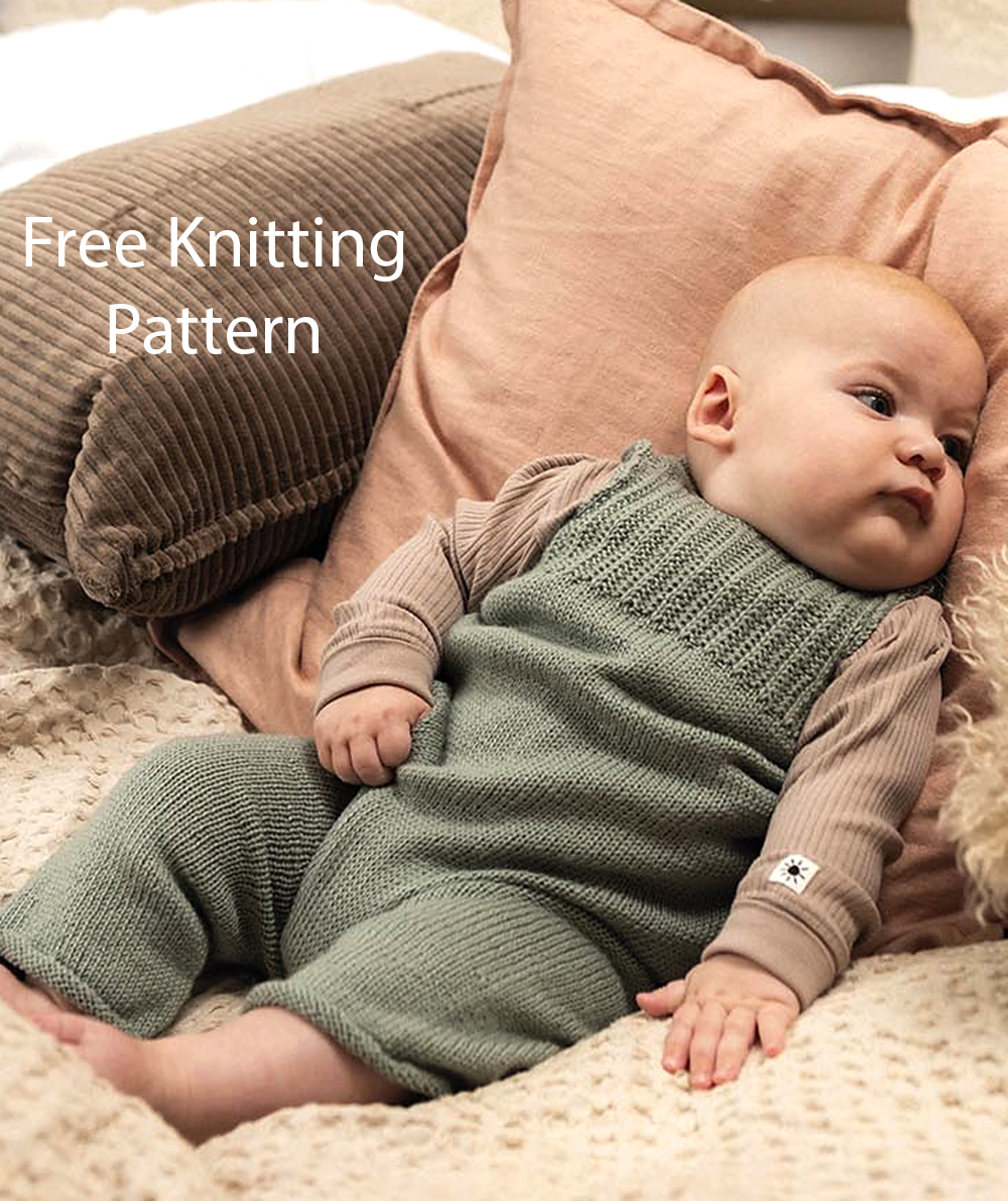 Free Ronda Onesie Jumpsuit Pattern Knitting Pattern