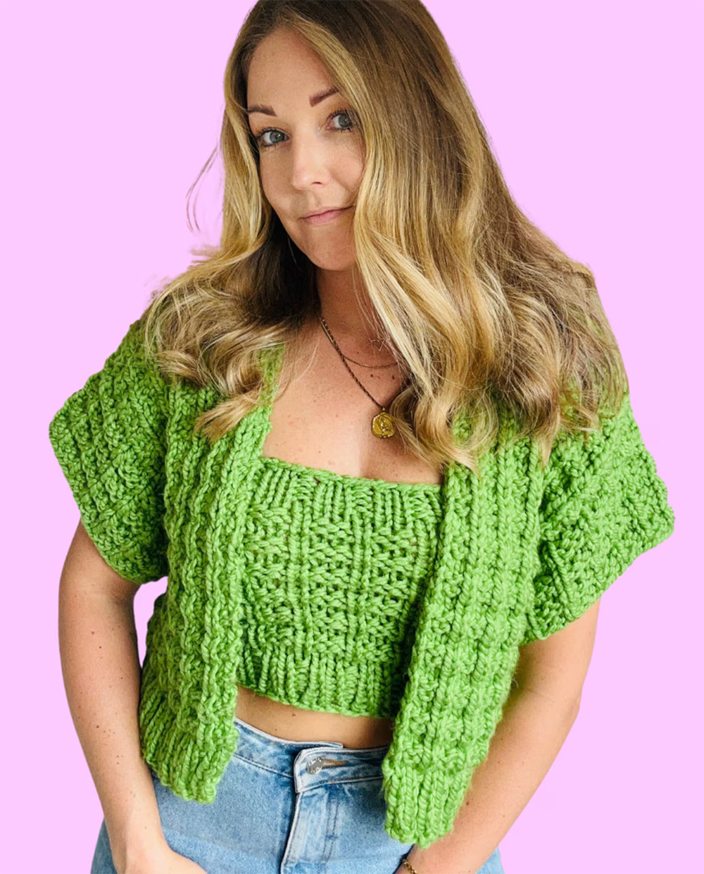 Roper Twinset Knitting Pattern