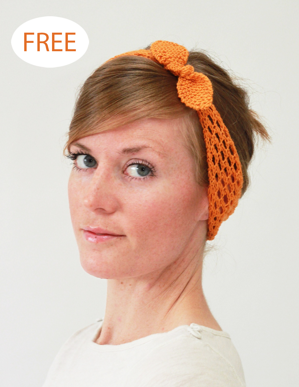 Free Rosie Headband Knitting Pattern