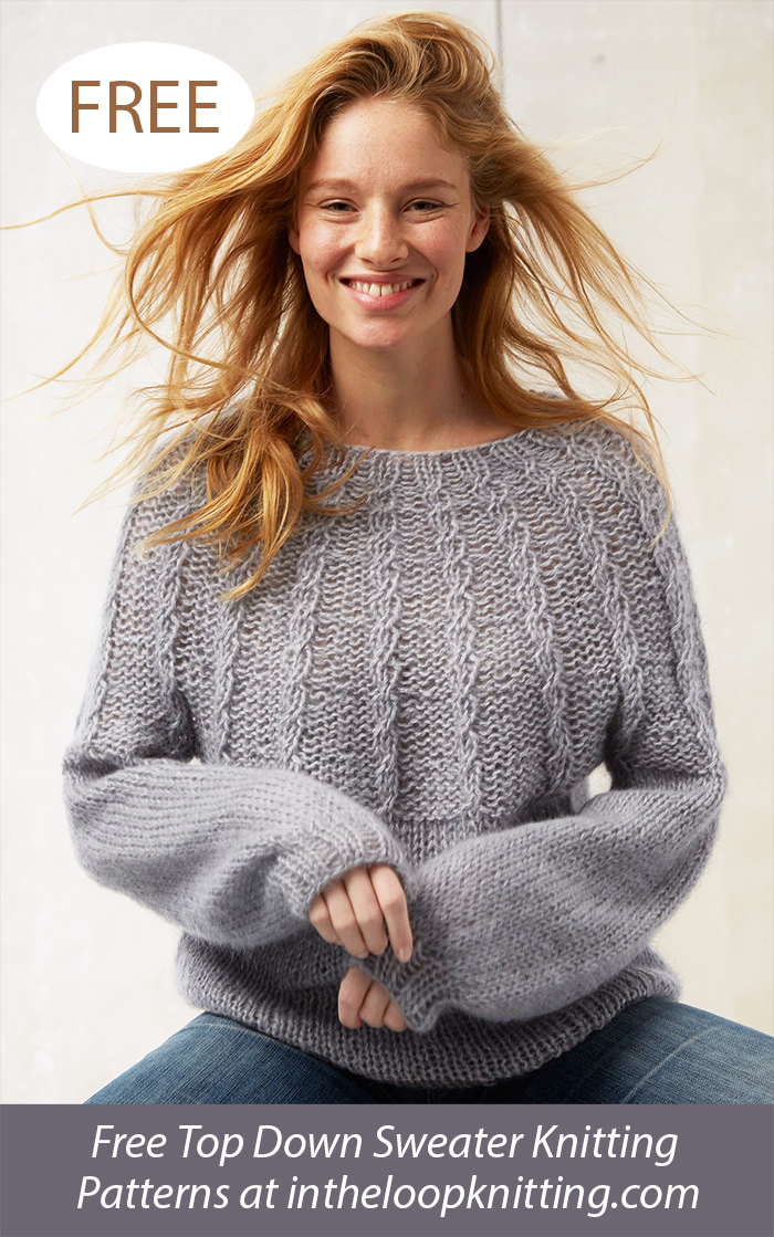 Round About Sweater Knitting Pattern