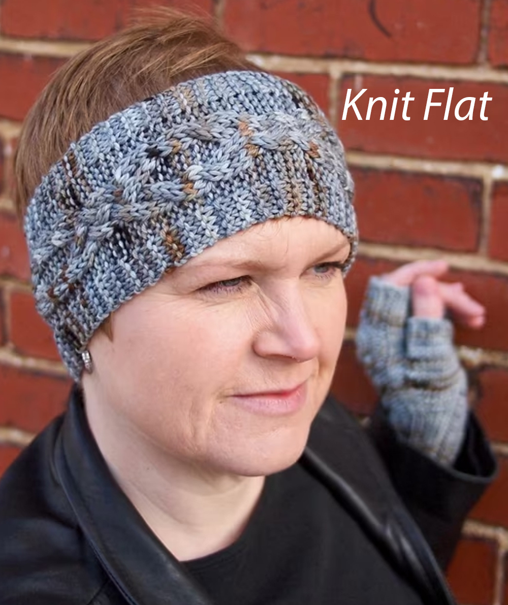 Free Knitting Pattern Roundtop Headband