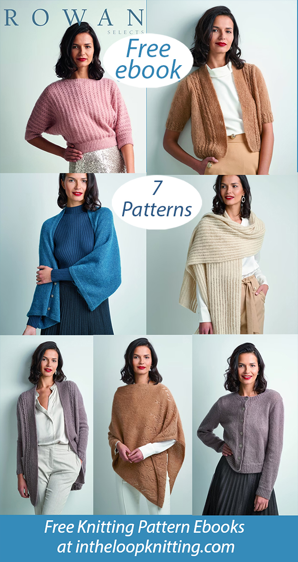 Free Rowan Selects Sweaters and Wraps Knitting Patterns
