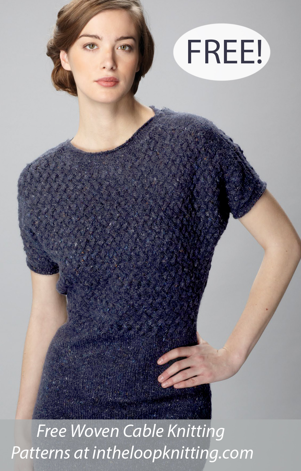 Free knitting pattern for award-winning Tunic Dress from Rowan