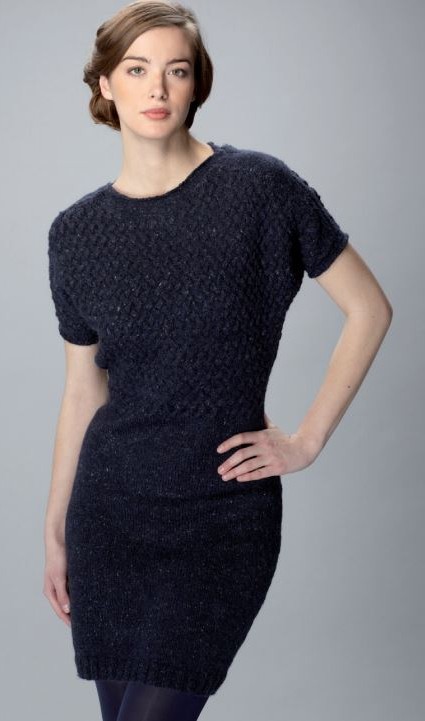 Free knitting pattern for award-winning Tunic Dress from Rowan