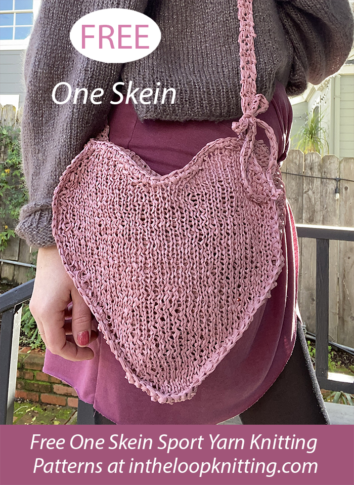 Free Heart Purse Knitting Pattern