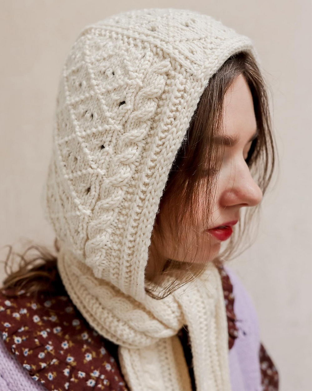Sadie Snuggle Snood  Knitting Pattern