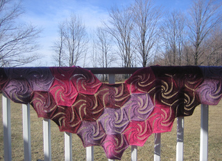 Sagrantino Shawl