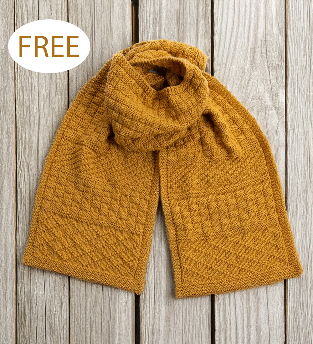 Free Sampler Scarf Knitting Pattern