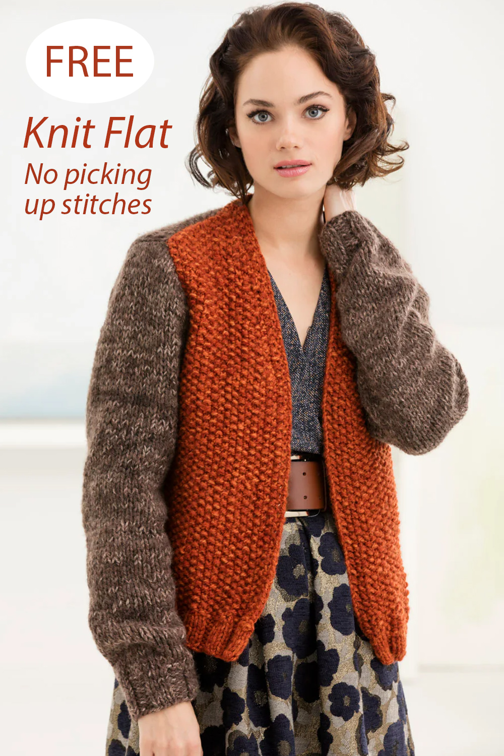 Saturday Cardigan Knitting Pattern Set