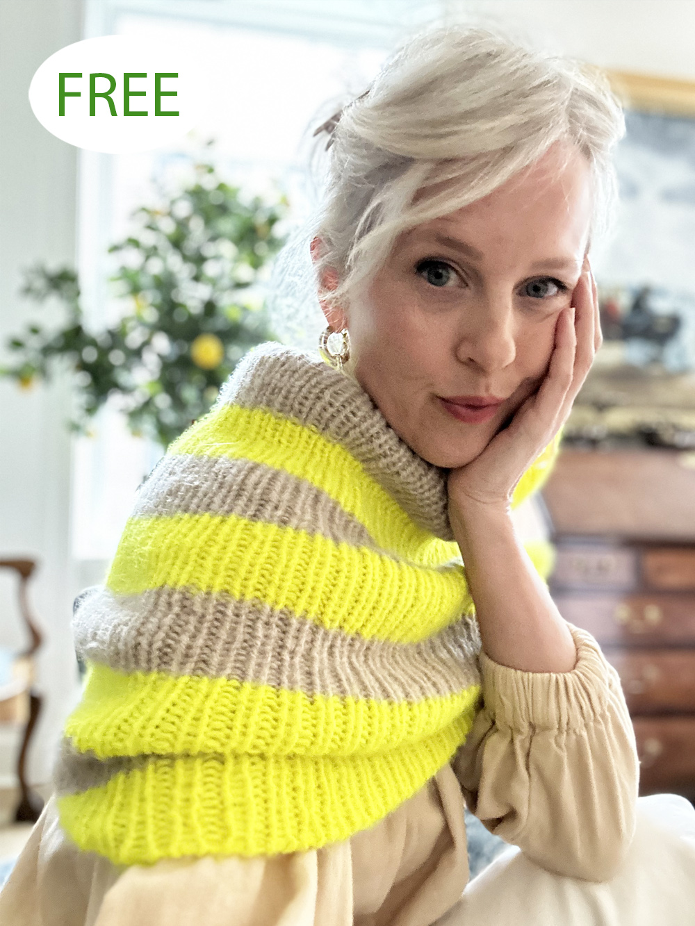 Free Saturday Shrug Cowl Knitting Pattern Firn Cowl