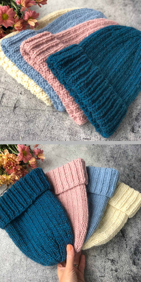 Free until April 30, 2020 Knitting Pattern for Say Hi to High Beanie