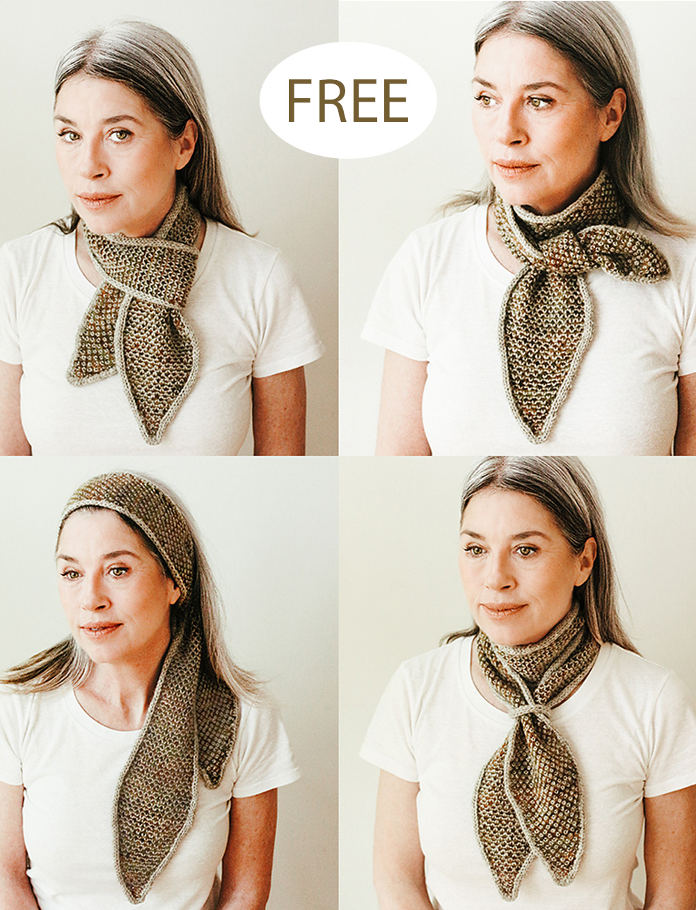Free Little Shell Scarf Knitting Pattern