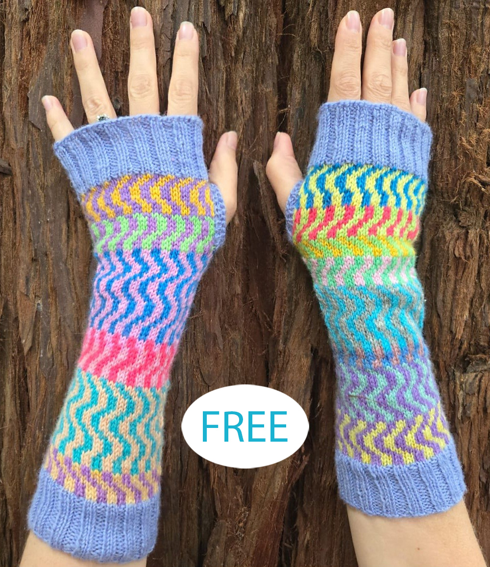 Free Stash Buster Accessory Patchwork House Socks Knitting Pattern