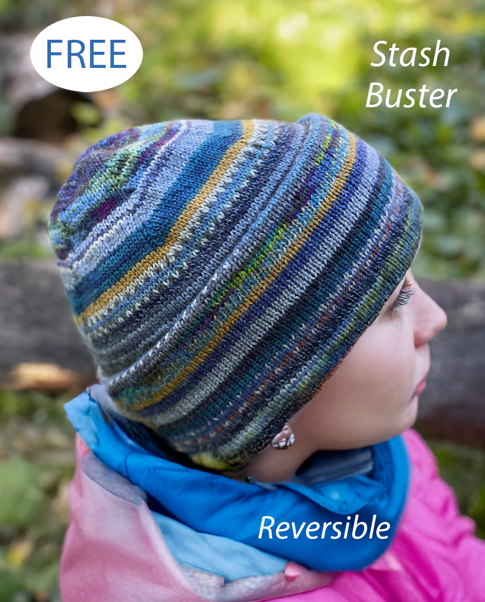 Free Scrappy Toque Knitting Pattern 