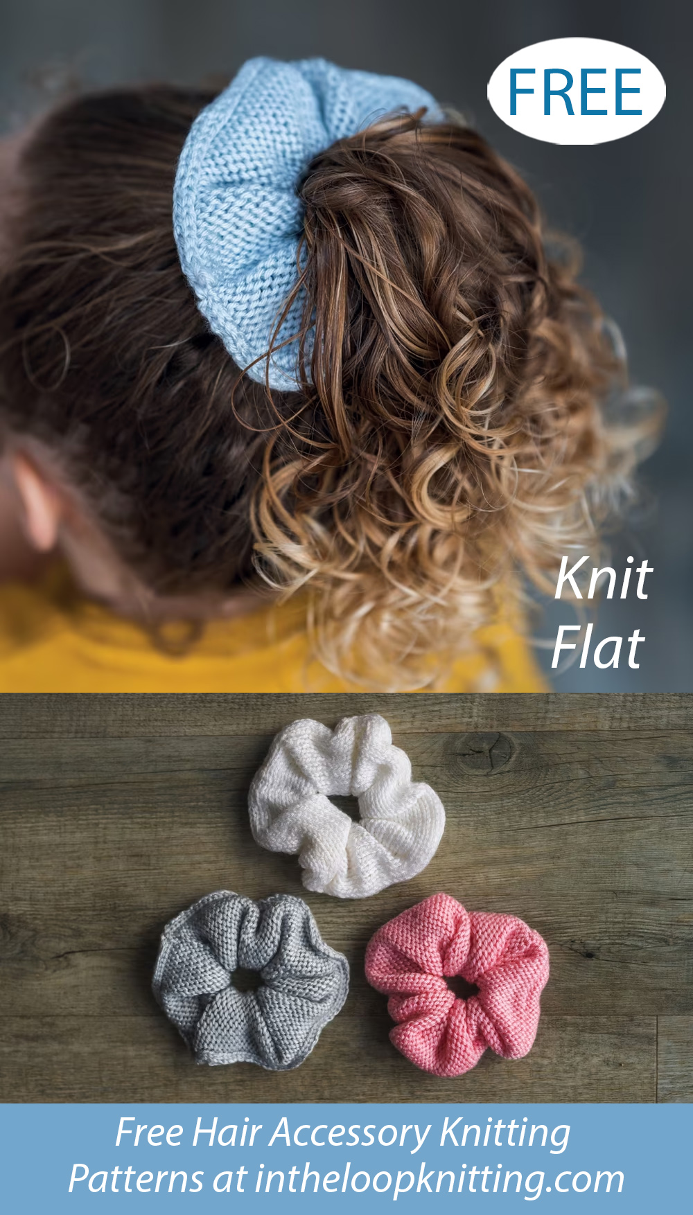 Free Scrunchie Knitting Pattern