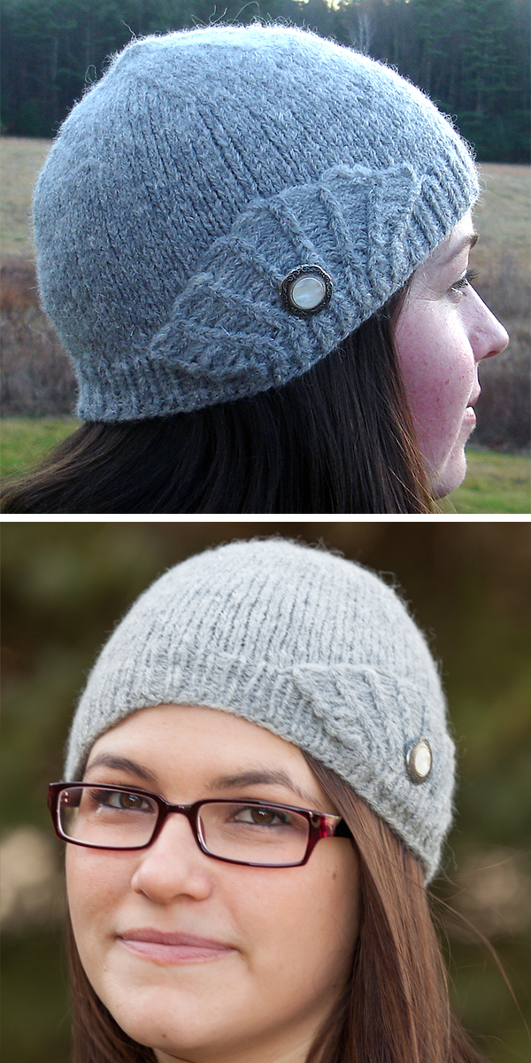 Knitting Pattern for Sea Smoke Hat 