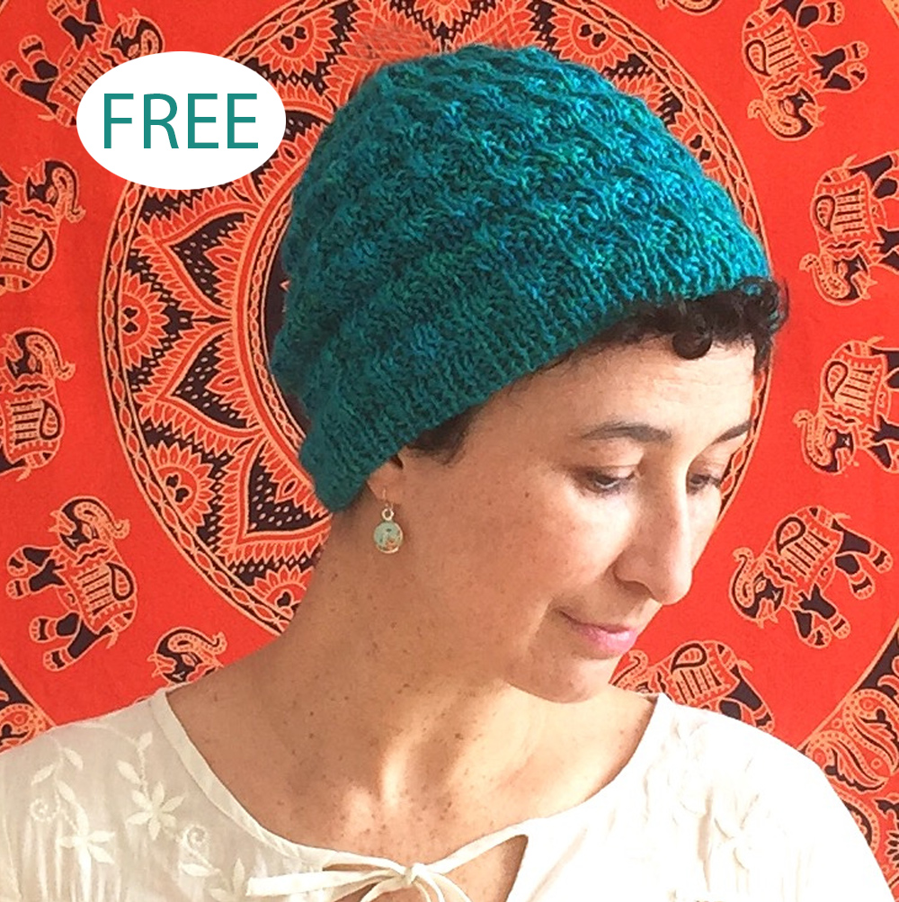 Free Hat Knitting Pattern Sea Star Beanie