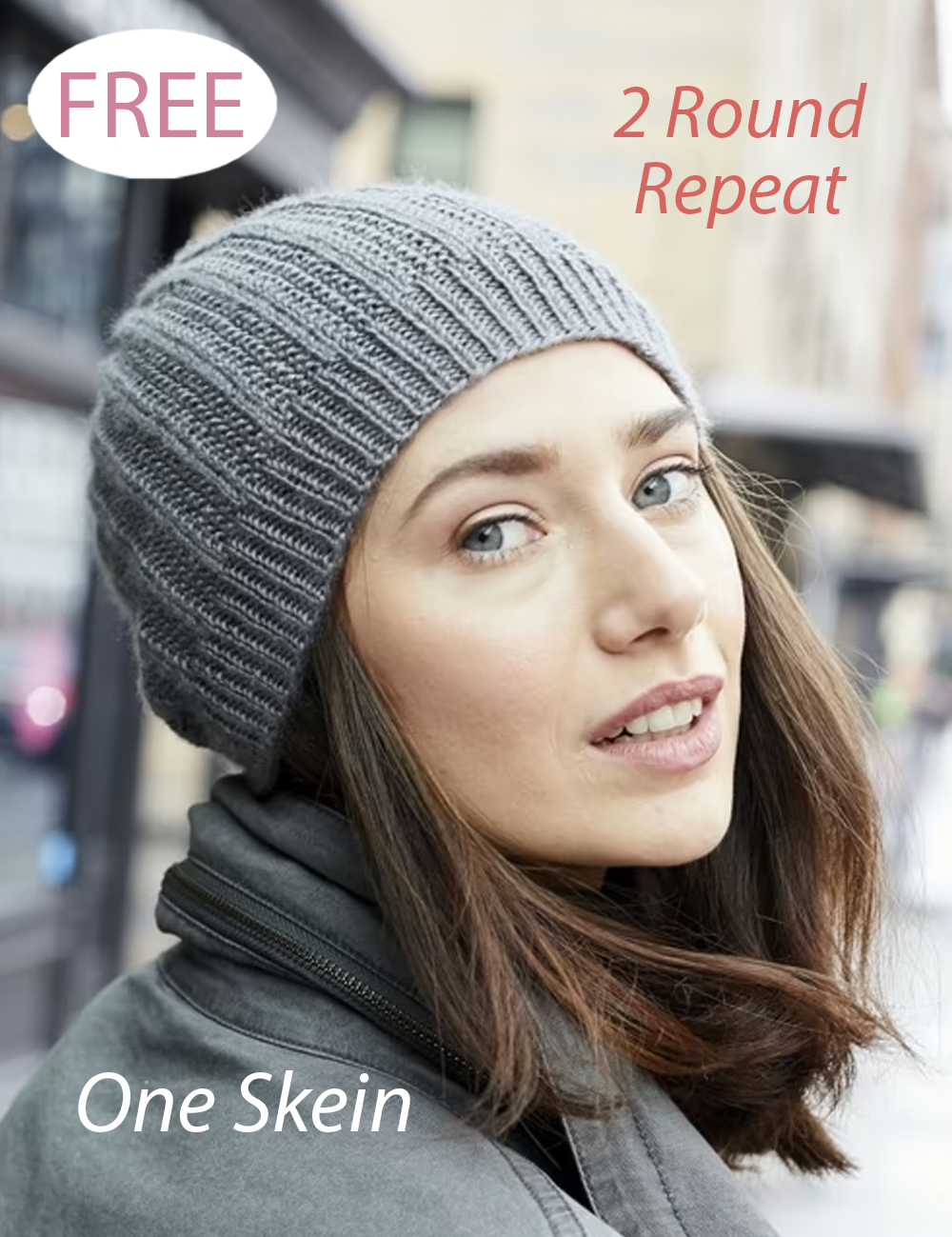 Free Seed Rib Hat Knitting Pattern 