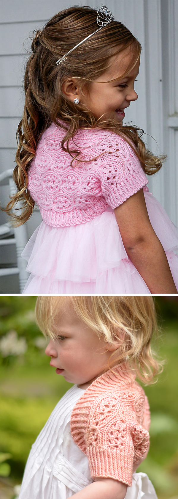 Baby and Child Shrugs and Boleros Knitting Patterns - In ...