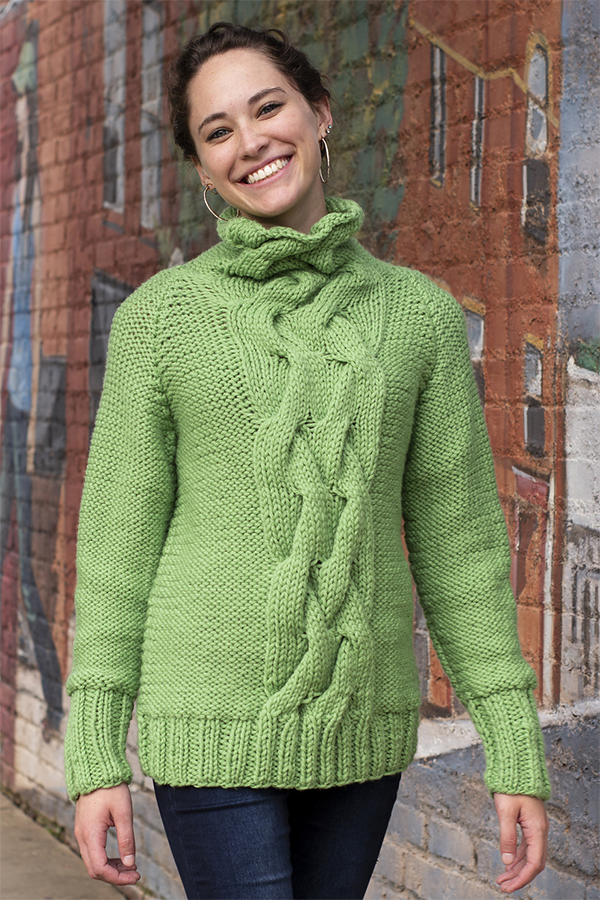 Free Knitting Pattern for Sequoia Sweater