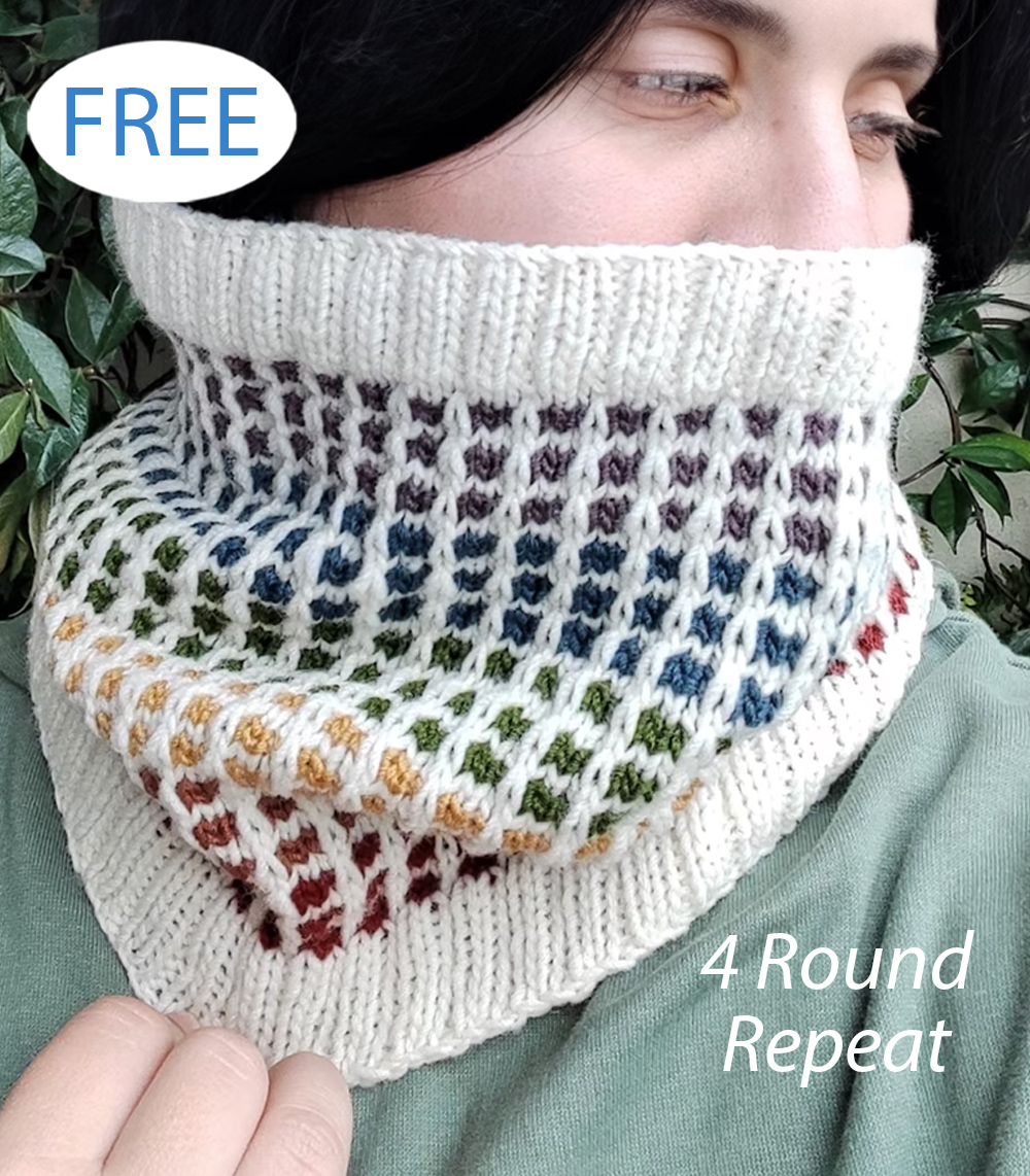 Free Serrana Collar Knitting