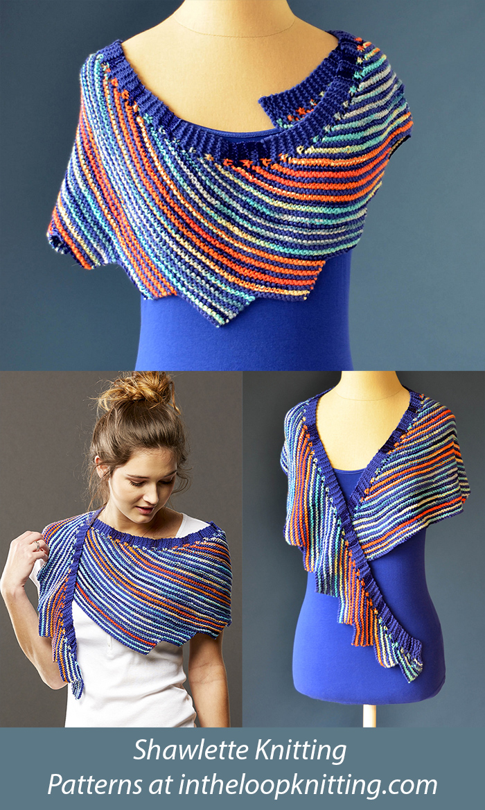 Free Serrato Shawlette Knitting Pattern