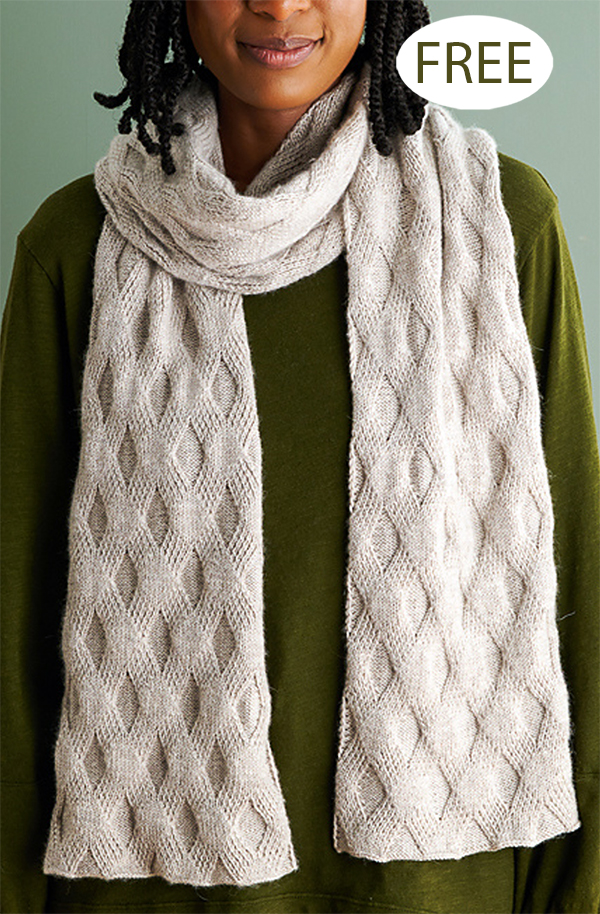 Seville Scarf Free Knitting Pattern