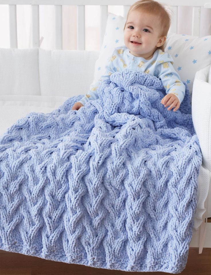 Free knitting pattern Shadow Cable Baby Blanket and more cable afghan knitting patterns