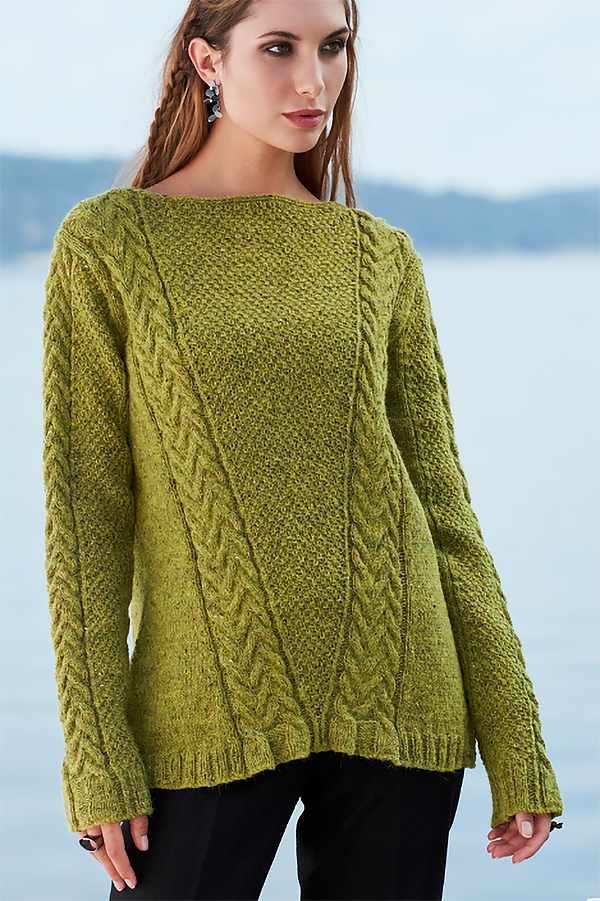 Knitting Pattern for Shalana Pullover