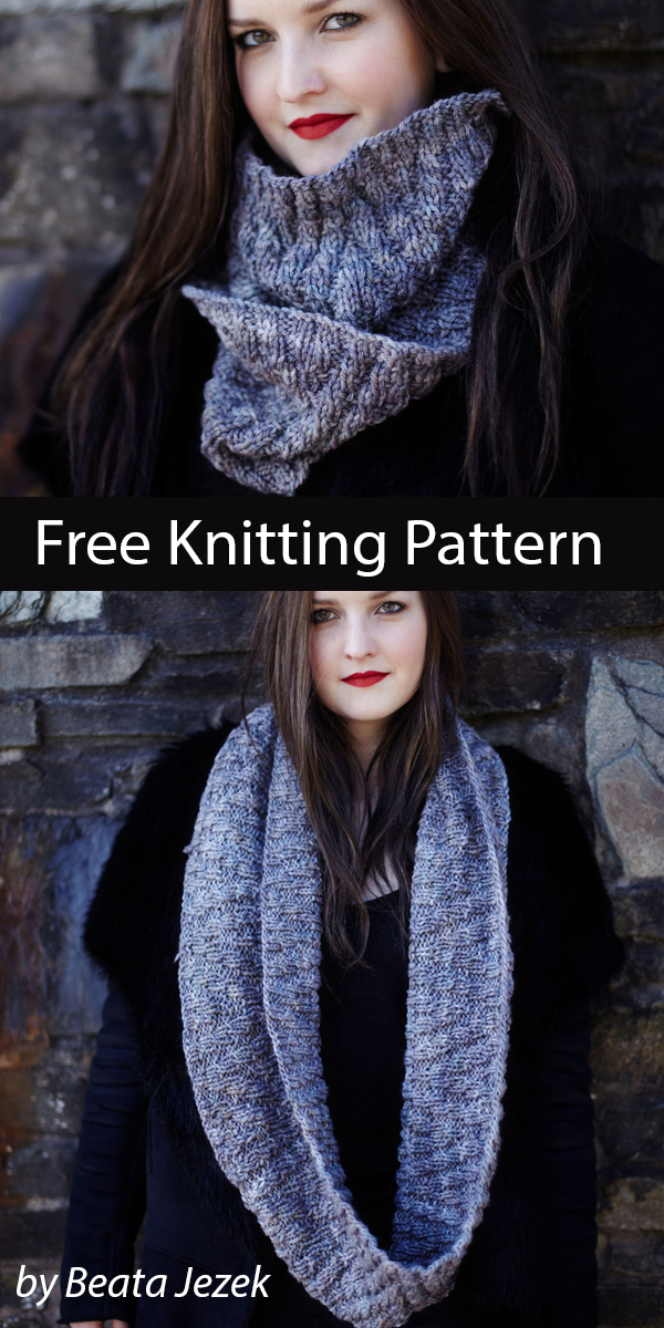 Shandon Cowl Free Knitting Pattern